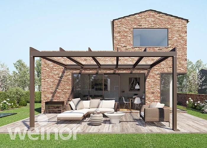 Pure Cubic Glass Patio Roof 8 cube 3